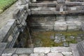 Blitar, East Java, Indonesia - April 27th, 2021 : Petirtaan penataran pemandian penataran, pool in penataran temple