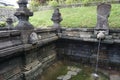 Blitar, East Java, Indonesia - April 27th, 2021 : Petirtaan penataran pemandian penataran, pool in penataran temple