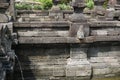 Blitar, East Java, Indonesia - April 27th, 2021 : Petirtaan penataran pemandian penataran, pool in penataran temple