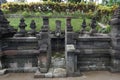 Blitar, East Java, Indonesia - April 27th, 2021 : Petirtaan penataran pemandian penataran, pool in penataran temple