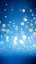 A Blithely Glittering Haze with Soft Bokeh Sparkles Creating a Dreamy Celestial Aesthetic Background Royalty Free Stock Photo