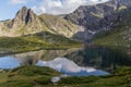 Bliznaka (Twin) lake in Rila mountains, Bulgar Royalty Free Stock Photo