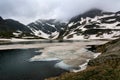 Bliznaka Twin Lake in Rila Mountains, Bulgaria