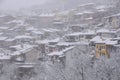 Blizzard in the City of Veliko Tarnovo