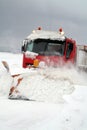 Blizzard snowplough