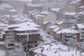 Blizzard in the Town of Veliko Tarnovo