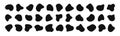 Blob shapes are organic.