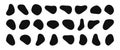 Blob shapes are organic.