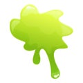 Blob slime icon cartoon vector. Drip splash