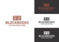 Block Books Logo Template