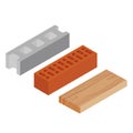 Block, brick and plank