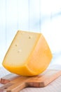 Block of edam cheese Royalty Free Stock Photo