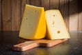 Block of edam cheese Royalty Free Stock Photo
