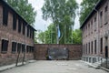 Block 10 execution wall concentration camp Auschwitz Birkenau KZ Poland