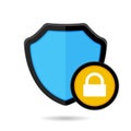 Block firewall lock protect protection security shield icon