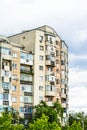 Block of flats. Apartament buildings in Bucharest, Romania, 2020 Royalty Free Stock Photo