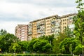 Block of flats. Apartament buildings in Bucharest, Romania, 2020 Royalty Free Stock Photo