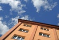 Block of flats - apartment building Royalty Free Stock Photo