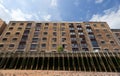 Block of flats in Docklands. London. UK Royalty Free Stock Photo