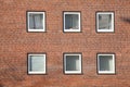 Block of Flats, Windows, house wall Royalty Free Stock Photo