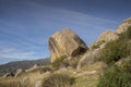 Block of granitic rock in Los Porrones range