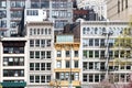 Block of historic buildings along 23rd Street on Madison Square Park in Manhattan, New York City Royalty Free Stock Photo