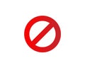 Block icon prevent symbol restrict or stop icon