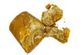 A block of Indian Jaggery organic