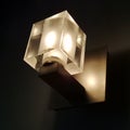 Block Light Mounted on a Wall