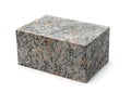 Block of natural unpolished granite