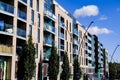 Block Of New Luxury Apartments In Epsom Surrey