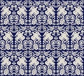 Block print background