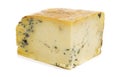 Block of Stilton Cheese Royalty Free Stock Photo
