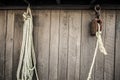 Block And Tackle Pulley Royalty Free Stock Photo