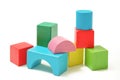 Block toys kids game Royalty Free Stock Photo