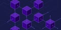 Blockchain: blocks joined together in a network