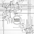 Blockchain cryptocurrency template.