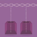 Blockchain online voting concept