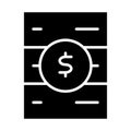 Blockchain Server Icon. Vector Simple Minimal 96x96 Pictogram