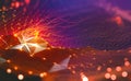 Blockchain technology. Digital neural network