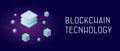 Blockchain technology - P2P distributed ledger technology DLT smart block chain decentralized secure storage.
