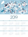 Blockchain of things calendar 2019