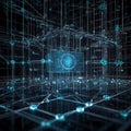 Blockchain Visualization Featuring Digital Signatures and a Secure Network for Trusted Transactions