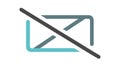 Blocked Email Message Icon Spam Symbol, vector design Generative AI Royalty Free Stock Photo