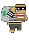 Blockhead robber