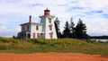 Blockhouse Point Light is a lighthouse at Rocky Point,