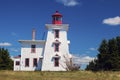 Blockhouse Point Lighthouse on Prince Edward Island
