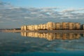 Blocks of flats with reflection in Lacul Morii