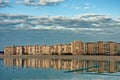 Blocks of flats with reflection in Lacul Morii