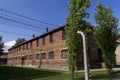 Blocks in Auschwitz I camp Royalty Free Stock Photo